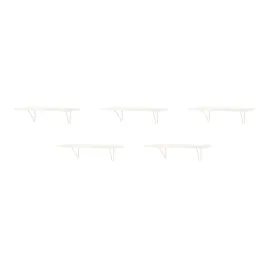 5-szt-bergshult-forlaggare-polka-scienna-bialy-bialy-80x30-cm