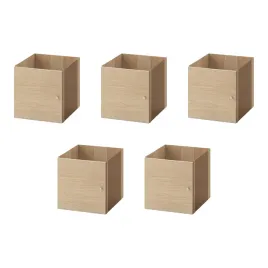 5-szt-kallax-wklad-z-drzwiami-dab-bejcowany-33x33-cm-do-regalu
