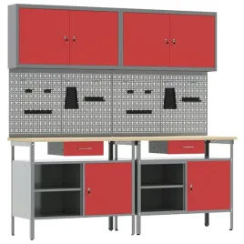 zestaw-stolu-warsztatowego-8-szt-czerwony-200-x-55-x-200-cm