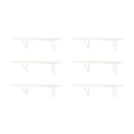 6-szt-bergshult-forlaggare-polka-scienna-bialy-bialy-80x30-cm