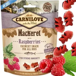 przysmak-psa-carnilove-makrela-z-malinami-200-g-smaczki-treningu-szkolenia