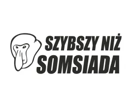 naklejka-nosacz-szybszy-niz-somsiada