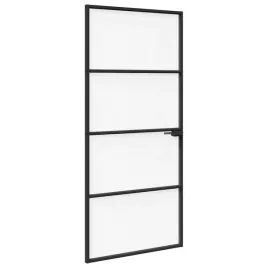 drzwi-domowe-93-x-2015-x-35-cm-aluminium-i-szklo-hartowane