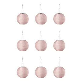 9-szt-lampa-wiszaca-solarna-led-kula-30-cm-rozowa-solvinden
