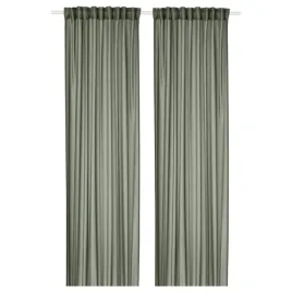 ikea-stenfro-firanki-2-szt-zielony-na-tasmie-145x300-cm