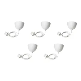 5-szt-havsdjup-oprawka-z-kablem-bialy-1-4-m