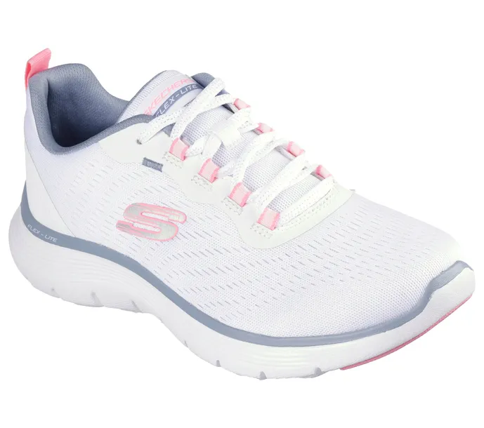 Buty Sneakers Damskie Skechers Flex Appeal 5.0 New Path Białe 36