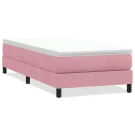 lozko-box-spring-bez-materaca-rozowe-100x220-cm-aksamit