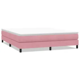 lozko-box-spring-bez-materaca-rozowe-180x220-cm-aksamit