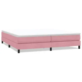 lozko-box-spring-bez-materaca-rozowe-200x210-cm-aksamit