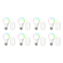 8-szt-smart-zarowka-led-e27-rgbw-zestaw-startowy-kajplats