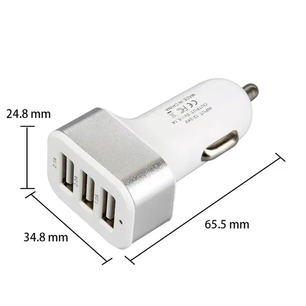 szybka-ladowarka-samochodowa-3xusb-3-1a-do-auta-stan-nowy