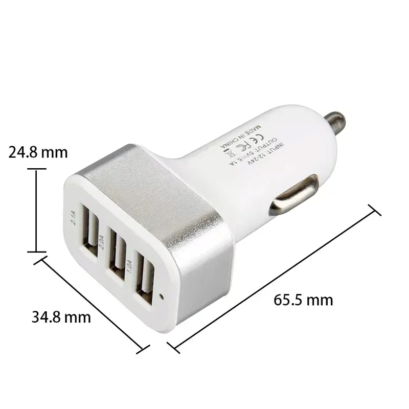szybka-ladowarka-samochodowa-3xusb-3-1a-do-auta-stan-nowy