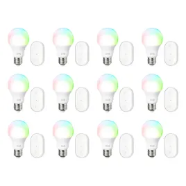 12-szt-smart-zarowka-led-e27-rgbw-zestaw-startowy-kajplats