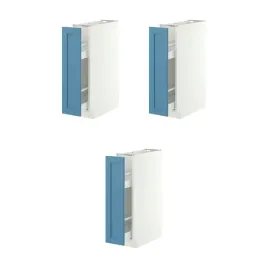 3-szt-szafka-kuchenna-20x60-cm-biala-z-niebieskim-frontem