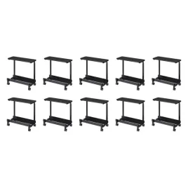 10-szt-lanespelare-podstawka-do-pc-na-kolkach-z-polka-czarny-50x27-cm
