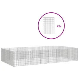 kojec-dla-zwierzat-24-panele-54x80-cm-galwanizowane-zelazo