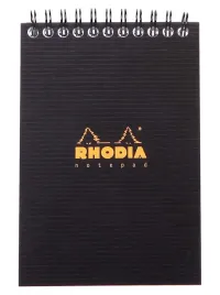 rhodia-notes-notatnik-a6-czarny-80-kartek-kratka-clairefontaine