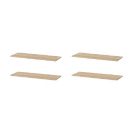 4-szt-polka-komplement-dab-bejcowany-bialy-100x35-cm