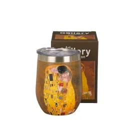 kubek-termiczny-the-kiss-klimt-400-ml-stalowy-kubek-termiczny