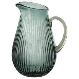 dzbanek-vardagen-2l-ciemny-szarozielony-szklo-elegancki