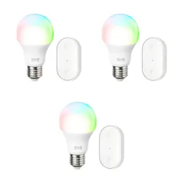 3-szt-smart-zarowka-led-e27-rgbw-zestaw-startowy-kajplats