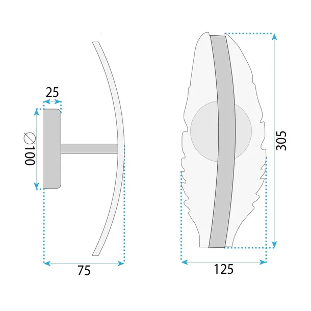 toolight-lampa-g140-w-gold-liczba-punktow-swiatla-1