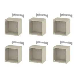 6-szt-bezowa-szafka-scienna-z-szklanymi-drzwiami-35x25x35-cm