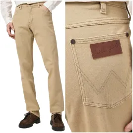 wrangler-greensboro-free-to-stretch-bezowe-spodnie-materialowe-w30-l32