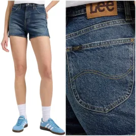 lee-carol-short-dark-retreat-wysokie-szorty-damskie-krotkie-spodenki-w29