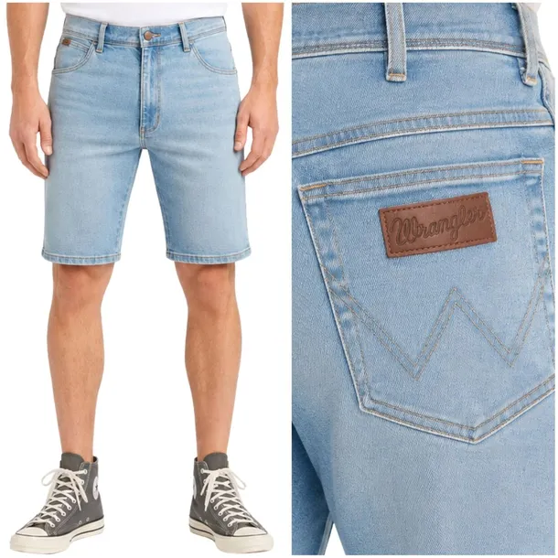 Wrangler Texas SHORTS Aged Blue krótkie spodenki jeansowe szorty W36