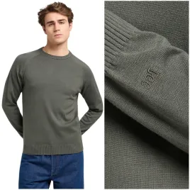 lee-clean-raglan-sweater-olive-gray-dopasowany-sweter-bawelniany-meski-l
