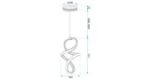 toolight-lampa-g074-1cp-gold-liczba-punktow-swiatla-1