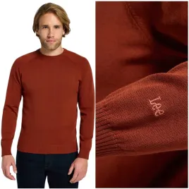 lee-clean-raglan-sweater-sweet-maple-dopasowany-bawelniany-rudy-sweter-xl