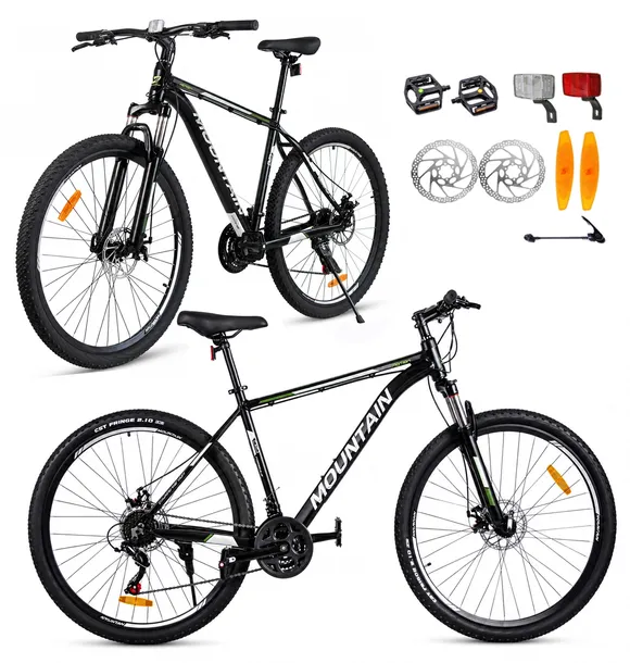 Rower Górski Mtb 29 Aluminiowy Hamulce Tarczowe Shimano 170-195cm 21 Biegów