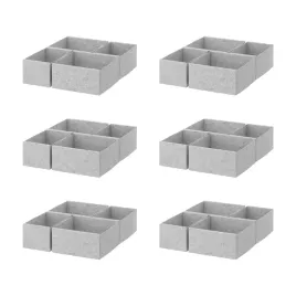 6-szt-pudelka-organizacyjne-komplement-jasnoszare-4-szt-40x54-cm