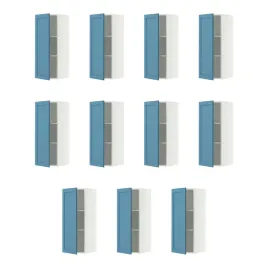 11-szt-szafka-scienna-40x100-cm-biala-niebieska-do-kuchni