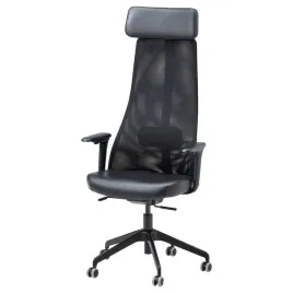 krzeslo-biurowe-jarvfjallet-glose-czarne-ergonomiczne