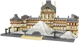 klocki-konstrukcyjne-luwr-paryz-architektura-3000-el-model-kolekcjonerski
