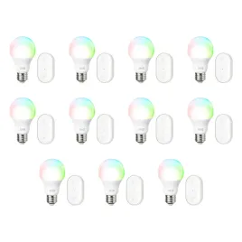 11-szt-smart-zarowka-led-e27-rgbw-zestaw-startowy-kajplats