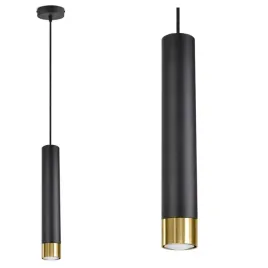 lampa-wiszaca-spot-tuba-metal-czarna-zlota-gu10
