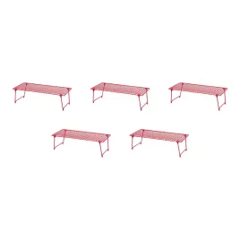 5-szt-polka-na-buty-jaskrawoczerwona-skladana-grejig-58x27x17-cm