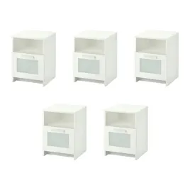 5-szt-stolik-nocny-brimnes-bialy-39x41-cm-z-szuflada-brimnes