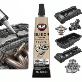 tubka-do-uszczelek-silikon-k2-b205n-luz-czarny-21g-wysokotemperaturowy