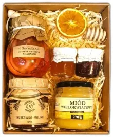 kosz-zestaw-prezentowy-box-prezent-konfitura-miod-cytryna-malina