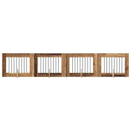 bramka-dla-psow-z-podporkami-4-szt-stare-drewno-80-x-60-cm