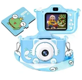 aparat-cyfrowy-dla-dzieci-dziecka-fotograficzny-niebieski-kotek-karta-4gb