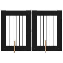 bramka-dla-psow-z-podporkami-2-szt-czarny-dab-60-x-80-cm