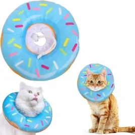 kolnierz-pooperacyjny-ochronny-dla-malego-psa-kota-pluszowy-donut-s-13-22cm