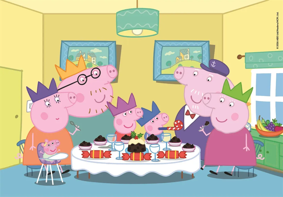 puzzle-2x20-elementow-swinka-peppa-clementoni